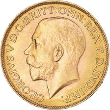 Coin, Australia, George V, Sovereign, 1914, Perth, AU(55-58), Gold, KM:29