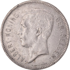Coin, Belgium, Albert I, 5 Francs, 5 Frank, 1933, position b, EF(40-45), Nickel