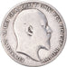 Coin, Great Britain, Edward VII, 6 Pence, 1904, F(12-15), Silver, KM:799