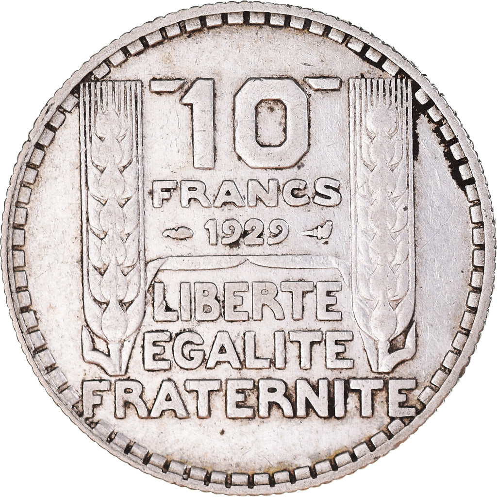Coin, France, Turin, 10 Francs, 1929, Paris, EF(40-45), Silver, KM:878