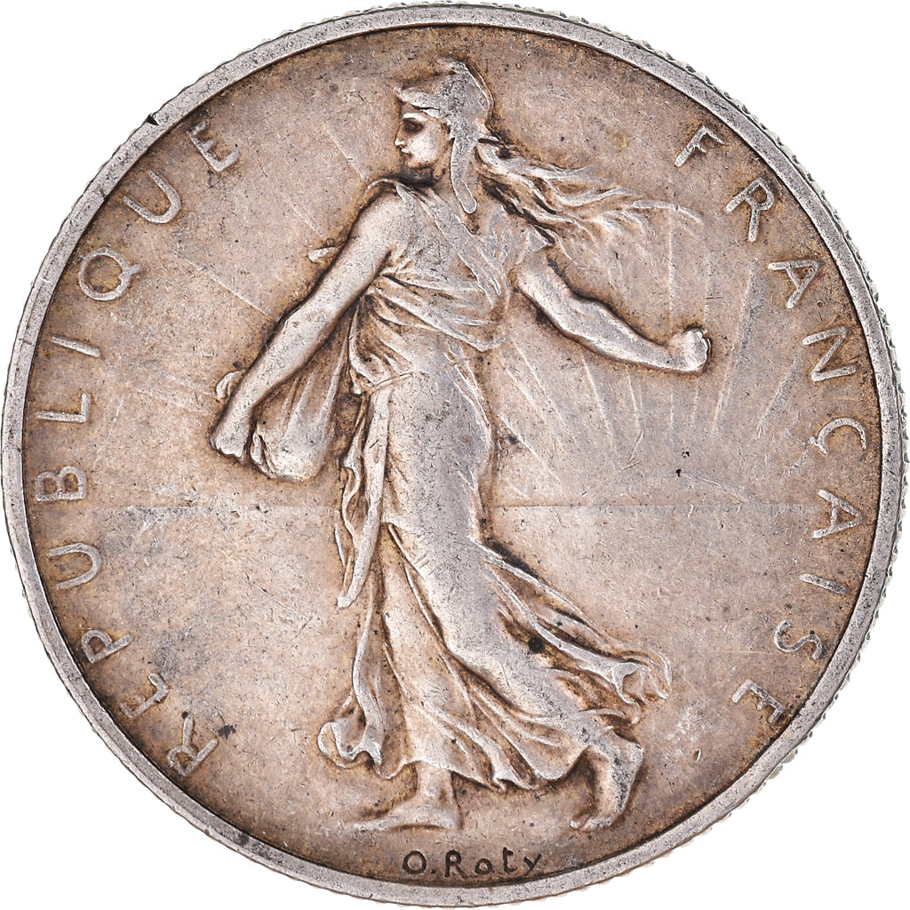 Coin, France, Semeuse, 2 Francs, 1920, Paris, EF(40-45), Silver, KM:845.1