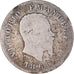 Moneta, Italia, Vittorio Emanuele II, Lira, 1863, Milan, B+, Argento, KM:5a.1