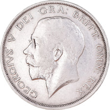 Moneta, Wielka Brytania, George V, 1/2 Crown, 1914, EF(40-45), Srebro, KM:818.1