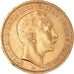 Coin, German States, PRUSSIA, Wilhelm II, 20 Mark, 1889, Berlin, AU(50-53)