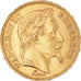 Moneta, Francia, Napoleon III, 20 Francs, 1869, Paris, SPL-, Oro, KM:801.1