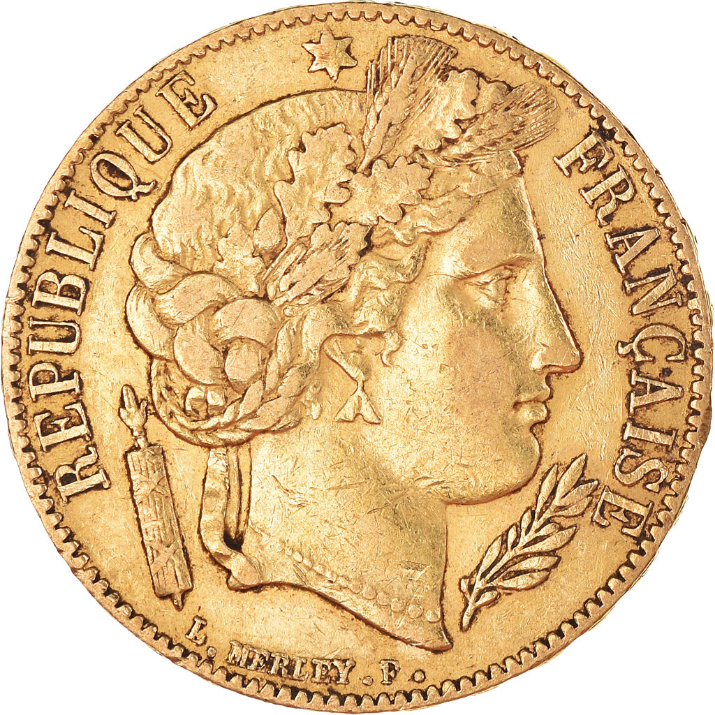 Monnaie, France, Cérès, 20 Francs, 1851, Paris, TTB+, Or, Gadoury:1059, KM:762