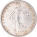 Coin, France, Semeuse, Franc, 1916, Paris, AU(55-58), Silver, KM:844.1
