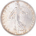 Coin, France, Semeuse, Franc, 1916, Paris, AU(55-58), Silver, KM:844.1