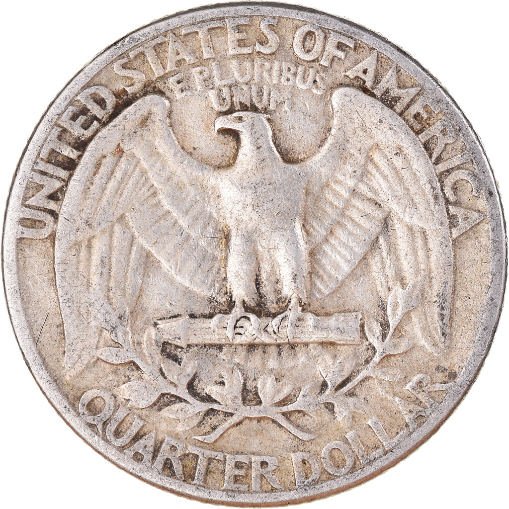 Moneta, Stati Uniti, Washington, Quarter, 1942, Philadelphia, BB, Argento