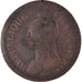 Moeda, França, Dupré, Decime, AN 8 (1799-1800), Metz, VF(30-35), Bronze