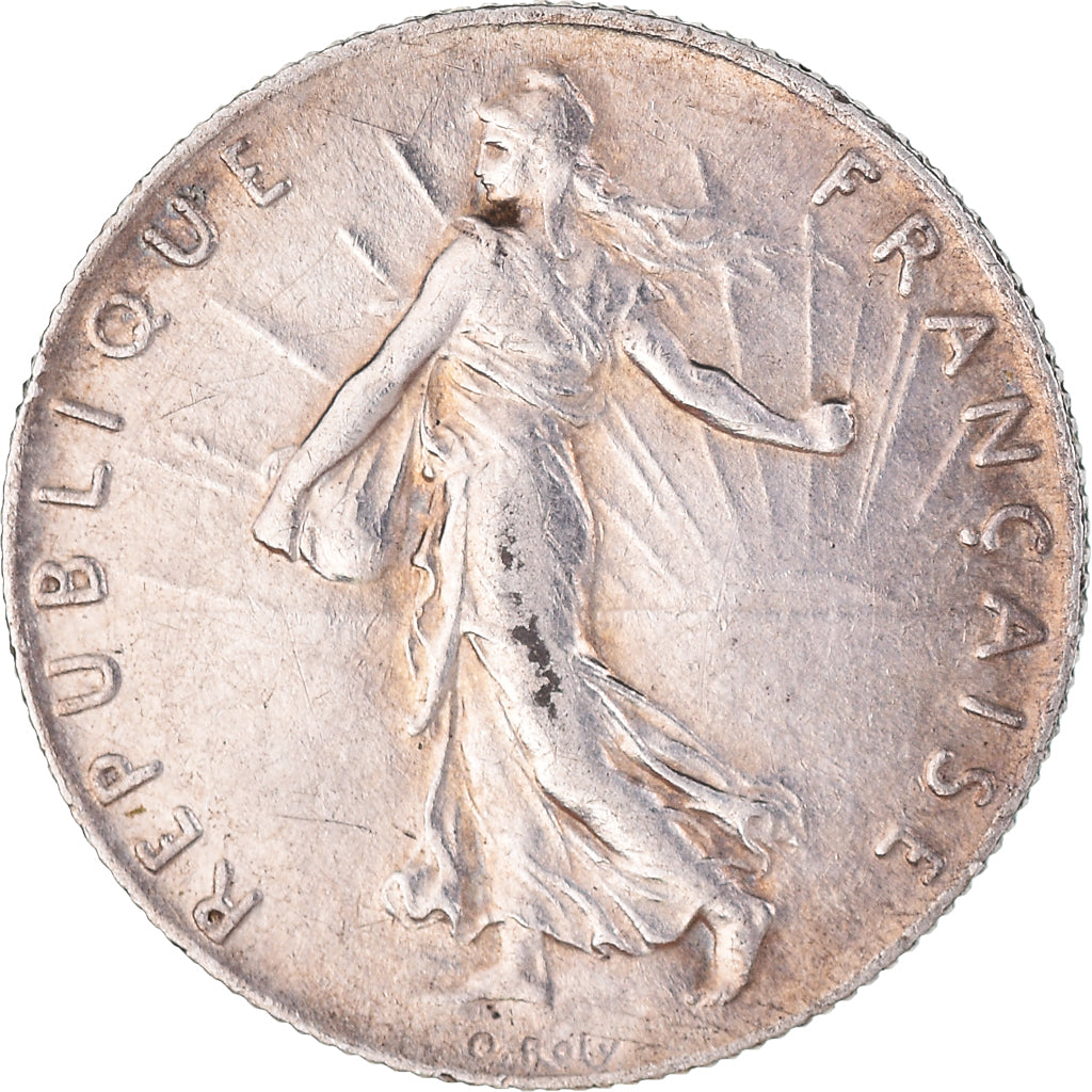 Münze, Frankreich, Semeuse, 50 Centimes, 1914, Paris, SS+, Silber, KM:854