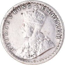 Münze, INDIA-BRITISH, George V, 1/4 Rupee, 1926, SS, Silber, KM:518