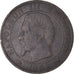 Moneda, Francia, Napoléon III, 5 Centimes, 1854, Lille, BC+, Bronce, KM:777.7