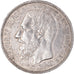 Coin, Belgium, Leopold II, 5 Francs, 5 Frank, 1867, AU(50-53), Silver, KM:24