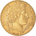 Moneta, Francja, Cérès, 20 Francs, 1851, Paris, AU(50-53), Złoto, KM:762