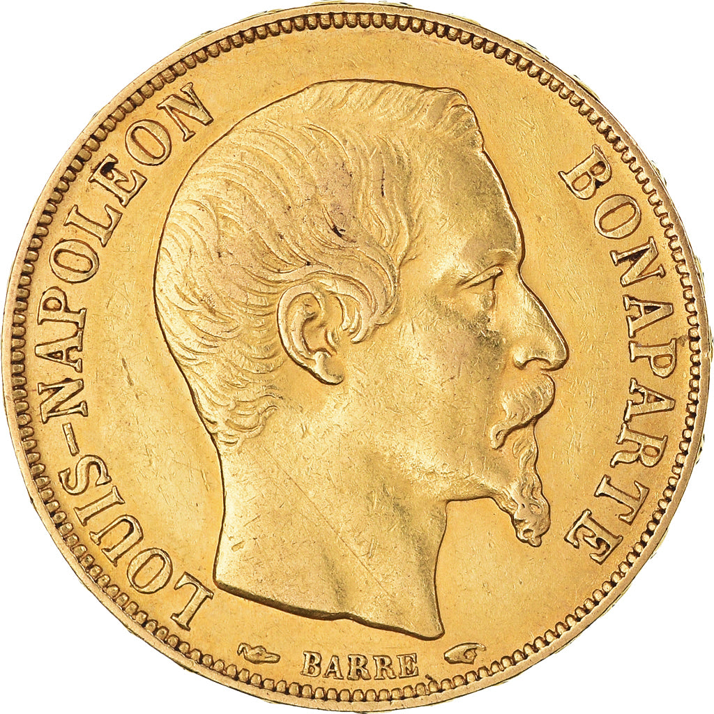 Münze, Frankreich, Louis Napoleon, 20 Francs, 1852, Paris, SS+, Gold, KM:774