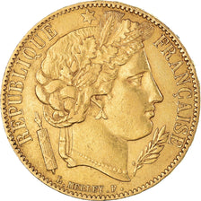 Monnaie, France, Cérès, 20 Francs, 1850, Paris, TTB+, Or, Gadoury:1059, KM:762