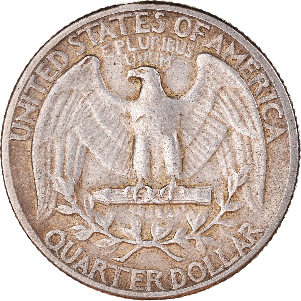 Moneta, Stati Uniti, Washington, Quarter, 1942, Philadelphia, BB, Argento