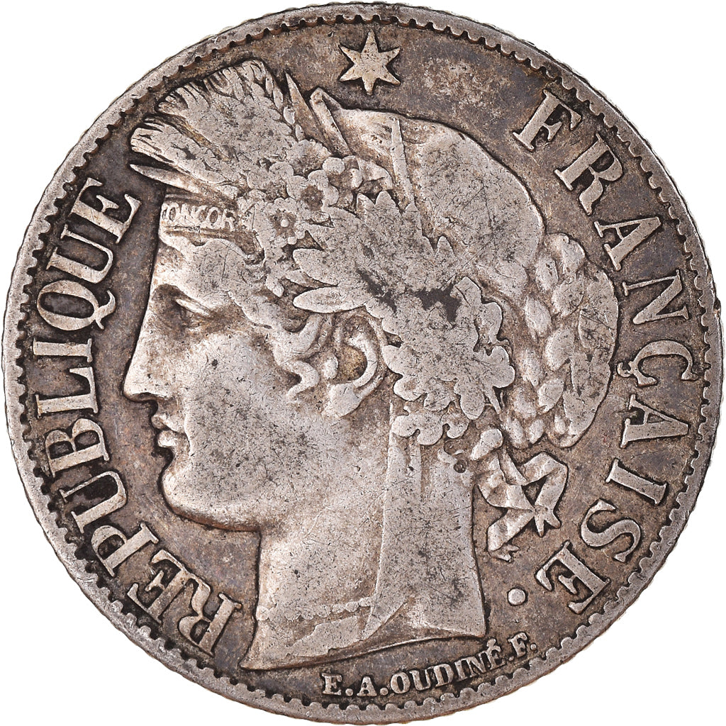 Monnaie, France, Cérès, Franc, 1895, Paris, TB+, Argent, Gadoury:465a
