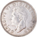 Moeda, Grã-Bretanha, George VI, Florin, Two Shillings, 1943, AU(55-58), Prata