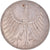Coin, GERMANY - FEDERAL REPUBLIC, 5 Mark, 1956, Stuttgart, EF(40-45), Silver