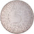 Moneda, ALEMANIA - REPÚBLICA FEDERAL, 5 Mark, 1956, Stuttgart, MBC, Plata