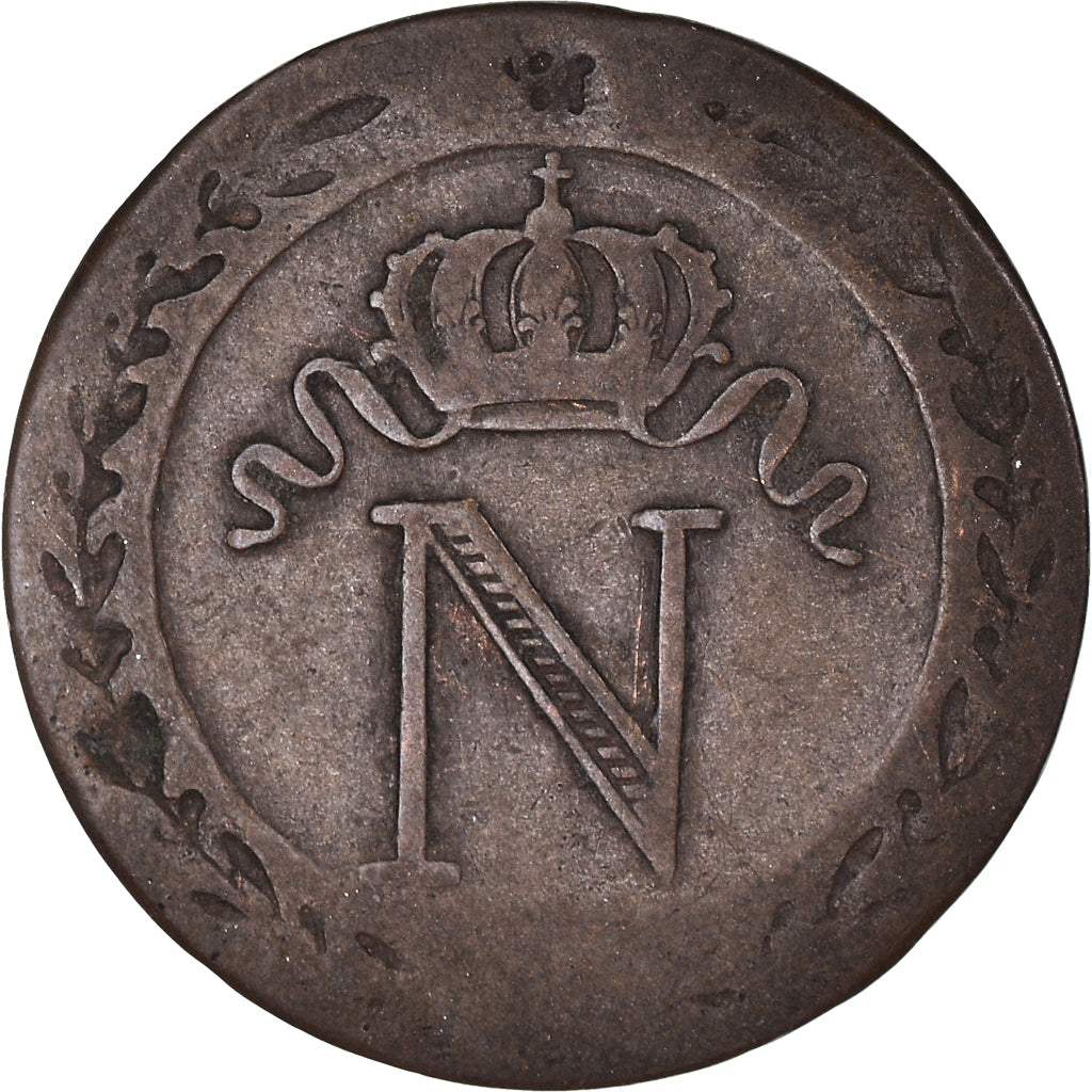 Monnaie, France, Napoléon I, 10 Centimes, 1808, Lille, TB+, Billon