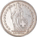 Coin, Switzerland, 2 Francs, 1940, Bern, AU(50-53), Silver, KM:21