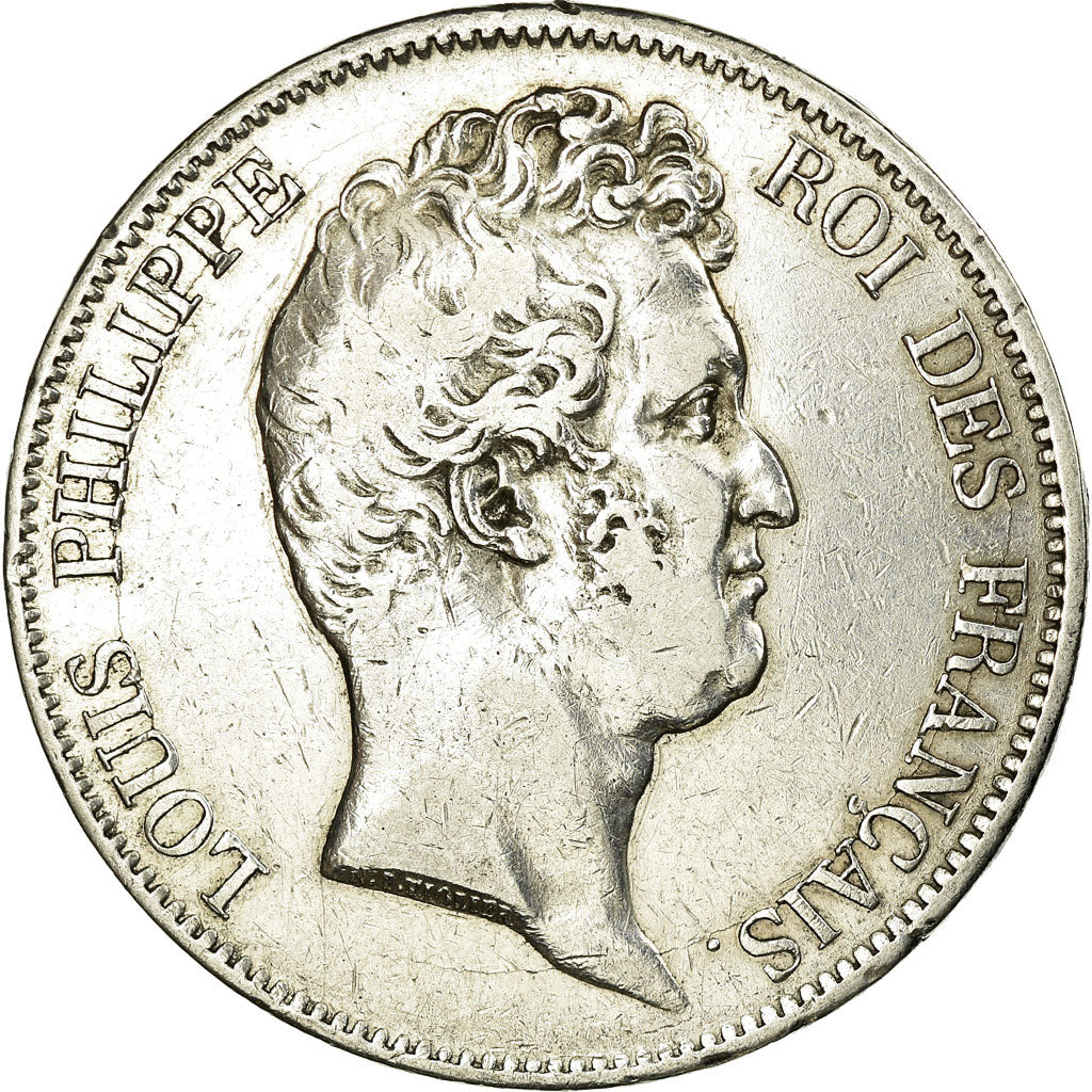 Coin, France, Louis-Philippe, 5 Francs, 1830, Paris, EF(40-45), Silver, KM:738