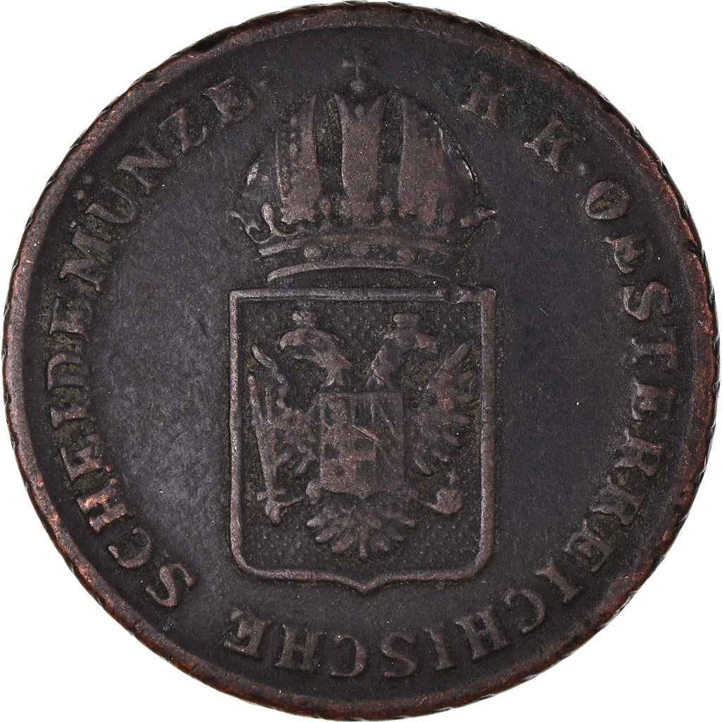 Coin, Austria, Franz II (I), Kreuzer, 1816, Vienne, EF(40-45), Copper, KM:2113