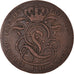 Münze, Belgien, Leopold I, 5 Centimes, 1849, S+, Kupfer, KM:5.1