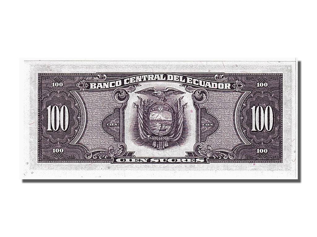 Banknote, Ecuador, 100 Sucres, 1986, 1986-04-29, UNC(65-70)