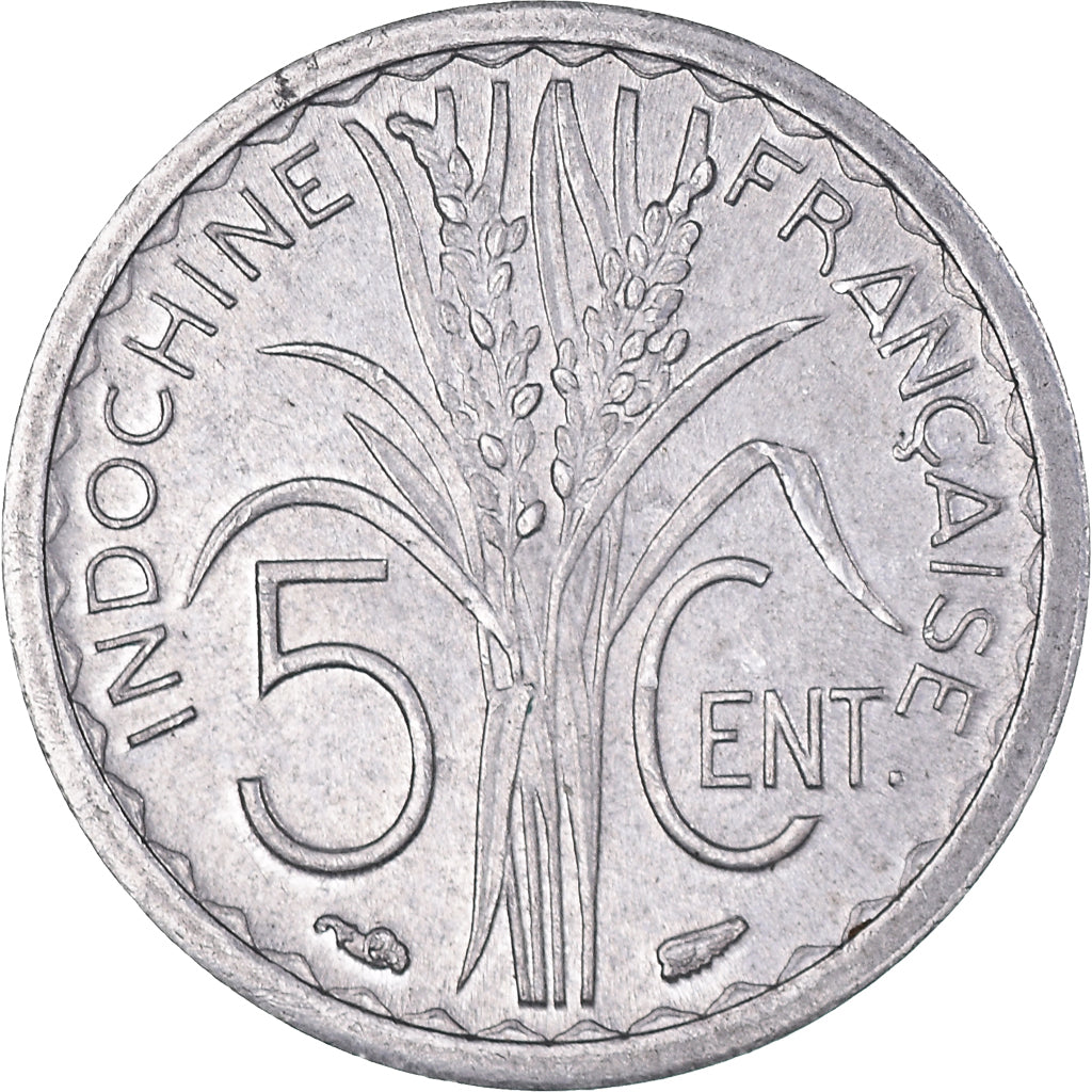 Monnaie, Indochine française, 5 Cents, 1946, Paris, TTB+, Aluminium, KM:30.1