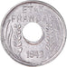 Moeda, INDOCHINA FRANCESA, Cent, 1943, Paris, MS(60-62), Alumínio, KM:26