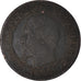 Coin, France, Napoléon III, Centime, 1856, Bordeaux, VF(20-25), Bronze
