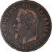 Coin, France, Napoléon III, 2 Centimes, 1862, Paris, VF(30-35), Bronze