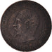 Münze, Frankreich, Napoléon III, 2 Centimes, 1855, Bordeaux, Chien / Dog, SS