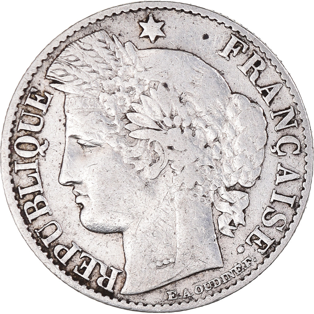 Münze, Frankreich, Cérès, 50 Centimes, 1895, Paris, SS, Silber, KM:834.1