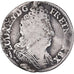 Moneda, Francia, Louis XIV, 1/10 Écu aux 3 couronnes, 1715, Lille, BC+, Plata