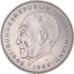 Moneda, ALEMANIA - REPÚBLICA FEDERAL, 2 Mark, 1969, Hambourg, MBC+, Cobre -