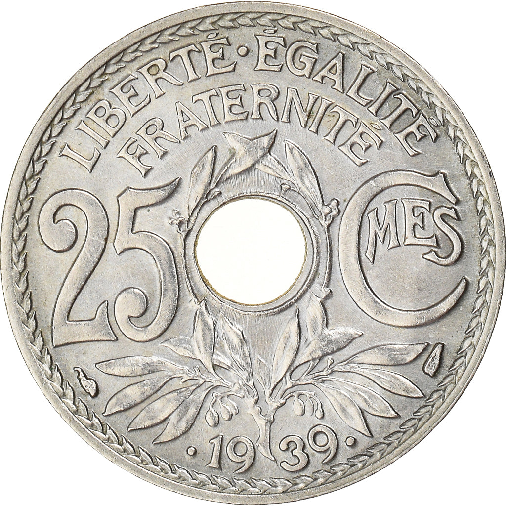 Monnaie, France, Lindauer, 25 Centimes, .1939., TTB+, Nickel-Bronze