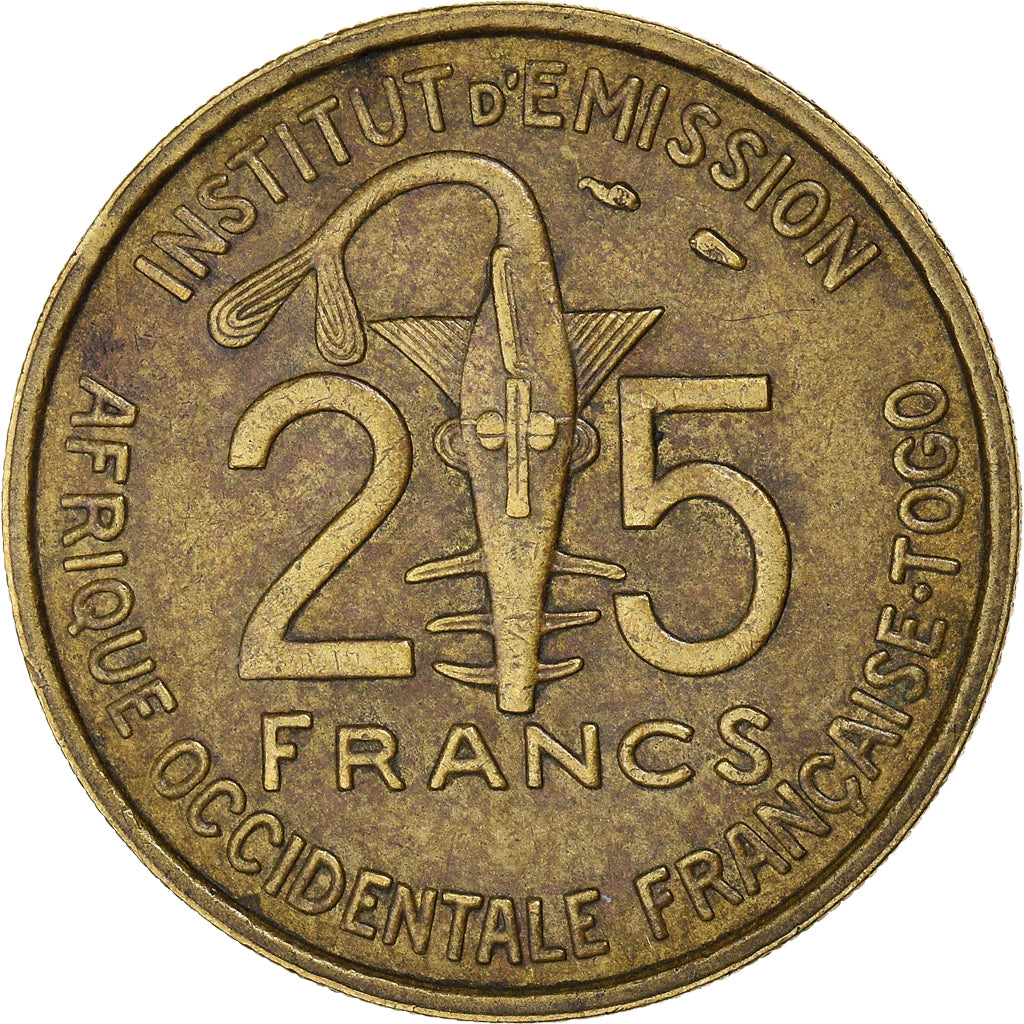 Monnaie, Afrique-Occidentale française, 25 Francs, 1957, Paris, TTB
