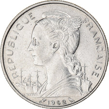Moeda, Reunião, 50 Francs, 1962, AU(50-53), Níquel, KM:12, Lecompte:99
