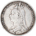 Moeda, Grã-Bretanha, Victoria, Shilling, 1891, EF(40-45), Prata, KM:774