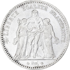 Coin, France, Hercule, 5 Francs, 1876, Paris, AU(50-53), Silver, KM:820.1