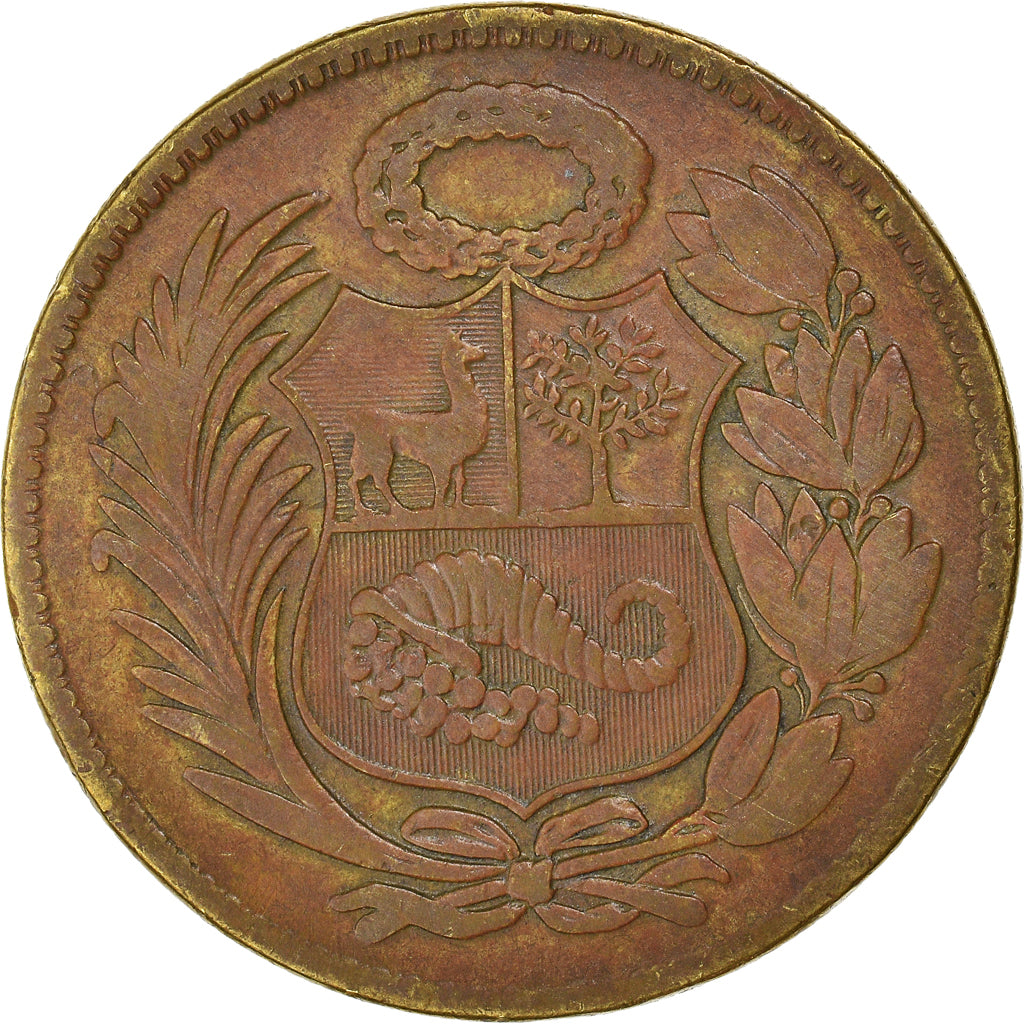 Monnaie, Pérou, Sol, 1947, TTB, Laiton, KM:222