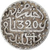 Moeda, Marrocos, 'Abd al-Aziz, 1/10 Rial, Dirham, 1902/AH1320, bi-England