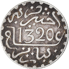 Moneda, Marruecos, 'Abd al-Aziz, 1/20 Rial, 1/2 Dirham, 1902/AH1320, Paris, BC+