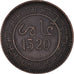Monnaie, Maroc, 'Abd al-Aziz, 10 Mazunas, 1902/AH1320, Birmingham, TTB, Bronze