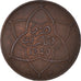 Coin, Morocco, Yusuf, 5 Mazunas, 1921/AH1340, bi-Bariz, Paris, EF(40-45)